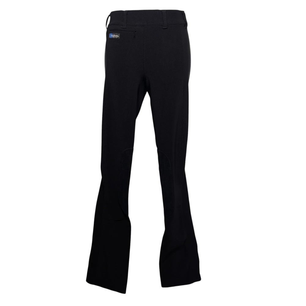 Irideon Womens Size Medium Long Black Riding Pants Horseback Riding Bootcut - Picture 3 of 7